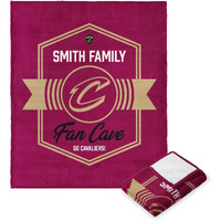 NBA Cleveland Cavaliers Dominion Personalized Silk Touch Throw Blanket 50X60 Inches