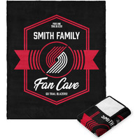 NBA Portland Trail Blazers Dominion Personalized Silk Touch Throw Blanket 50X60 Inches