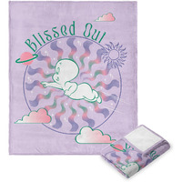 Universal Casper Blissed Out Ghost Cloud Throw 50x60 Inches