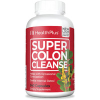 Health Plus - Super colon cleanse - 500 Mg - 240 capsules(D0102H5WD3P)