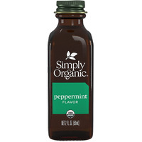 Simply Organic Peppermint Flavor - Organic - 2 Oz(D0102H5WBZX)
