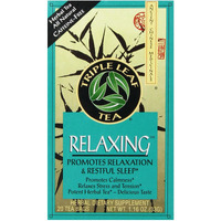 Triple Leaf Tea, Relaxing, 20 Tea Bags (Pack of 6)