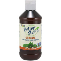 NOW Foods BetterStevia Original Zero-Calorie Liquid Sweetener, Keto Friendly, Suitable for Diabetics, No Erythritol, 8-Ounce