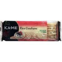 Kame Rice crackers - Sesame - case Of 12 - 35 Oz(D0102H5KcF6)