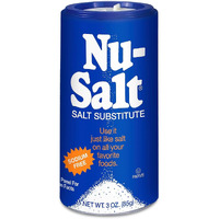 Nu-Salt Sodium-Free Salt Substitute, 3oz Shaker Bottle (Pack of 1)
