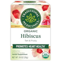 Traditional Medicinals Organic Hibiscus Herbal Tea, 16 Tea Bags (Pack Of 1)