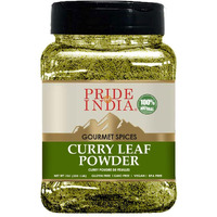 Pride Of India- Natural Curry Leaf Powder Ground - 8 oz (Half Pound) Resealable Pouch - Authentic Indian Spice Blend - Used in Soups, Stews, Chutneys and Rice etc. - Offers Best Value for Money(D0102HPILVV.)