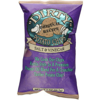 Dirty chips - Potato chips - Salt And Vinegar - case Of 25 - 2 Oz(D0102H5KERX)