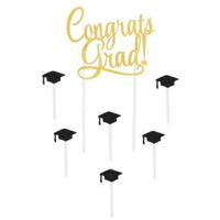 Congrats Grad! Cake Topper