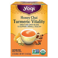 Yogi Tea - Organic - Honey chai Turmeric - case Of 6 - 16 Bag(D0102H5N01J)
