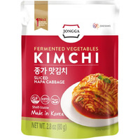 Jongga - Kimchi Napa cabbage Spicy - case Of 8-28 Oz(D0102H547N6)