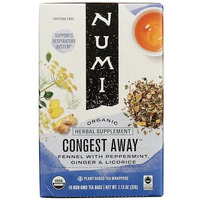 NUMI Organic Congest Away Tea, 16 CT