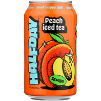 Halfday - Tonic Peach green Tea - case Of 12-12 Fz(D0102H54SWX)