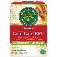 Traditional Medicinals - Tea cold care Pm - case Of 6-16 Bag(D0102H549MT)
