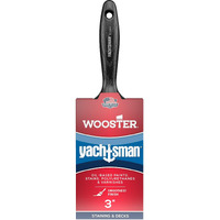 BRUSH 3" WALL WHT CHINA (Pack of 1)