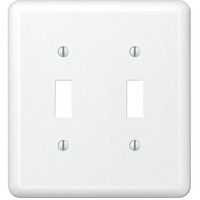 WALLPLT WHTE STEEL 2T (Pack of 1)