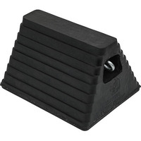 WHEEL CHOCK RUBBER 6 X 8 X 10IN