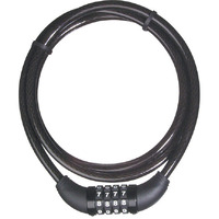 CABLE W/PADLOCK3/8X5'COM (Pack of 1)