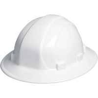 Full Brim White Hard Hat