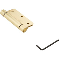 SPRING HINGE BRS 3-1/2IN (Pack of 1)