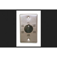 WALL SWITCH 2SPD 1G MTL (Pack of 1)