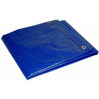 TARP BLU POLY MD 6X8' (Pack of 1)
