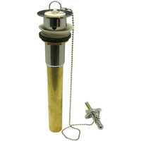 Kingston Brass CC1001 Pull-Out Bathroom Drain without Overflow, 20 Gauge, Polished Chrome