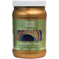 PAINT MET SAT BRASS QT (Pack of 1)