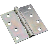 BROAD HINGE ZINC 4X4IN (Pack of 1)