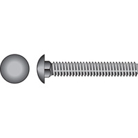 CARR SCREW Z 3/8X3 1/2 (Pack of 1)