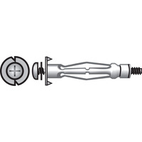 HOLLOW WALL ANCHOR 1/4S (Pack of 1)