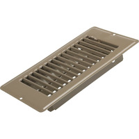 REGISTR FLOOR4X8" DLX RV (Pack of 1)