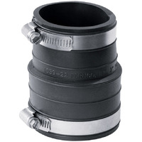 FLEX PVC COUPL 2"X2" HUB (Pack of 1)