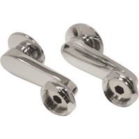 Kingston Brass CC3SE1 Vintage Swivel Elbow for Wall Mount Tub Filler, Polished Chrome
