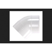 ELBOW 45 PVC S&D4"HXSPIG (Pack of 1)