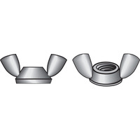 NUT WING 10-24 SS 100PK (Pack of 1)