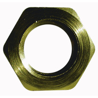 PIPE LOCK NUT 1/2"" BRS (Pack of 5)