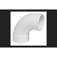 BEND1/4 LTRN SPGT 3" PVC (Pack of 1)