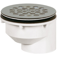 SHOWER DRAIN OS PVC 2" (Pack of 1)