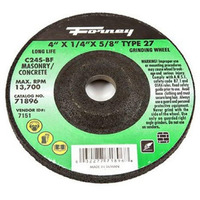MASON GRIND WHL4X1/4X5/8 (Pack of 1)