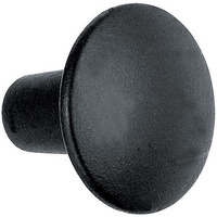 CABINET KNOB RND 1"X7/8" (Pack of 1)