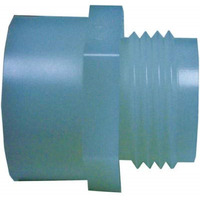 48822 ADAPTR NYL 3/4HOSE1/2MPT Green Leaf 3/4 in. MGHT T X 1/2 in. D MPT Nylon Hose Adapter (Pack of 5)