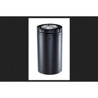 PIPE DIRECTVENT 6"BLACK (Pack of 1)