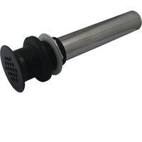 Kingston Brass KB4005 19-Hole Grid Drain without Overflow, 17 Gauge, Oil Rubbed Bronze