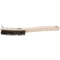 BRUSH W/METAL SCRAPER (Pack of 1)