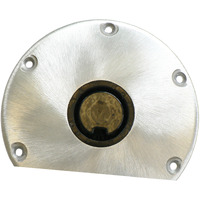 Springfield Marine 1300750-R1 Flat Sided Aluminum Base - Right