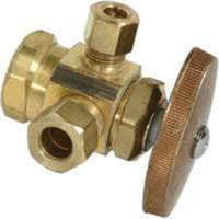 OUTLET VALVE 1/2X3/8X1/4 (Pack of 1)
