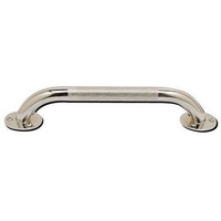 Grab Bar- Knurled Chrome 16in