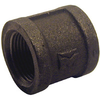 COUPLING 1-1/2" BLACK (Pack of 1)