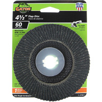 FLAP DISC4.5"X7/8"60GRIT (Pack of 1)
